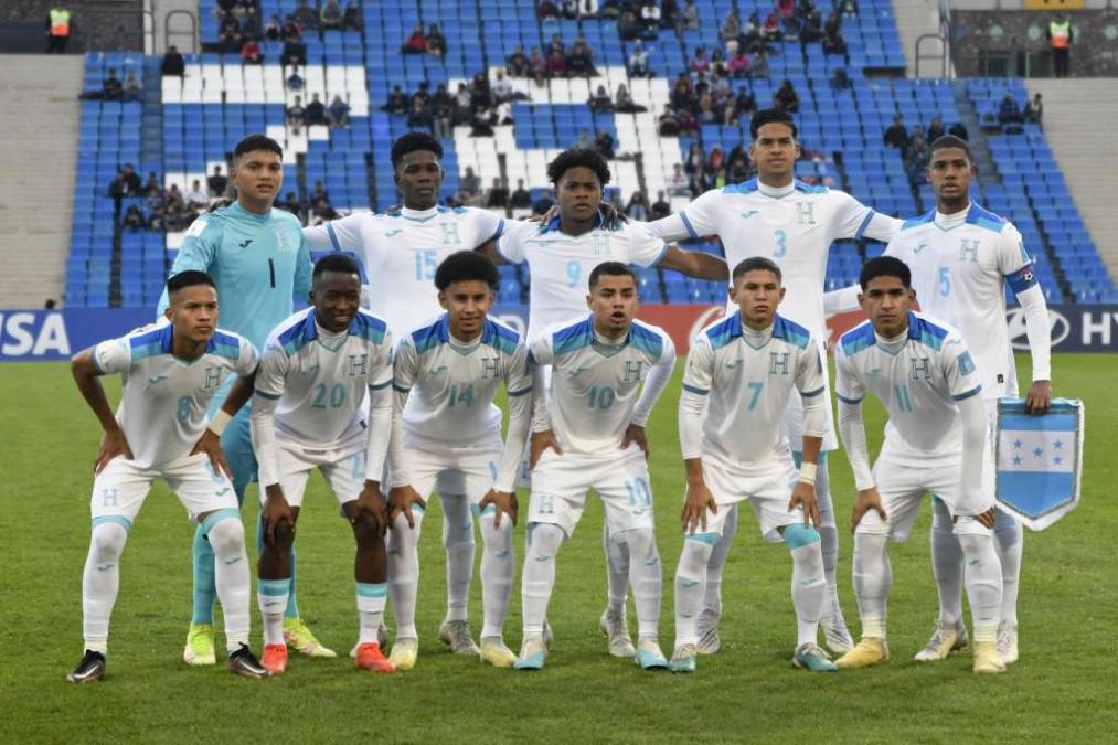 Este fue el 11 titular de Honduras en su debut en el Mundial Sub-20 de Argentina.
