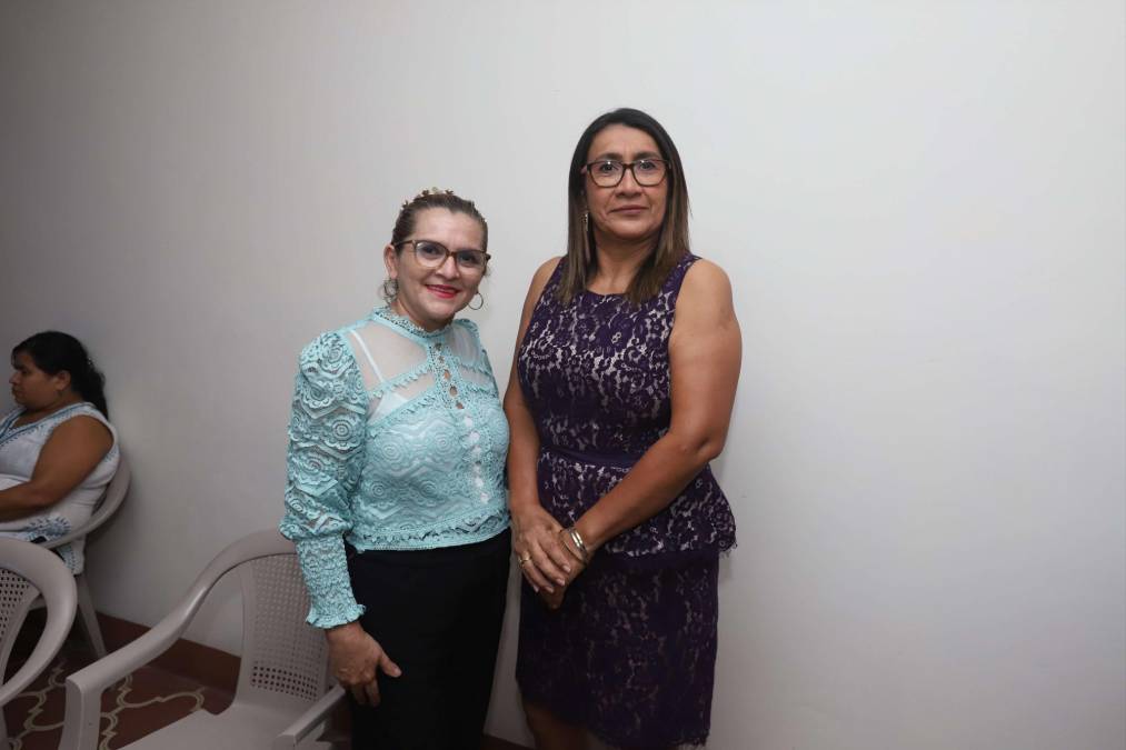 Gilma Lizeth Enamorado y Telma Amalia Hernández