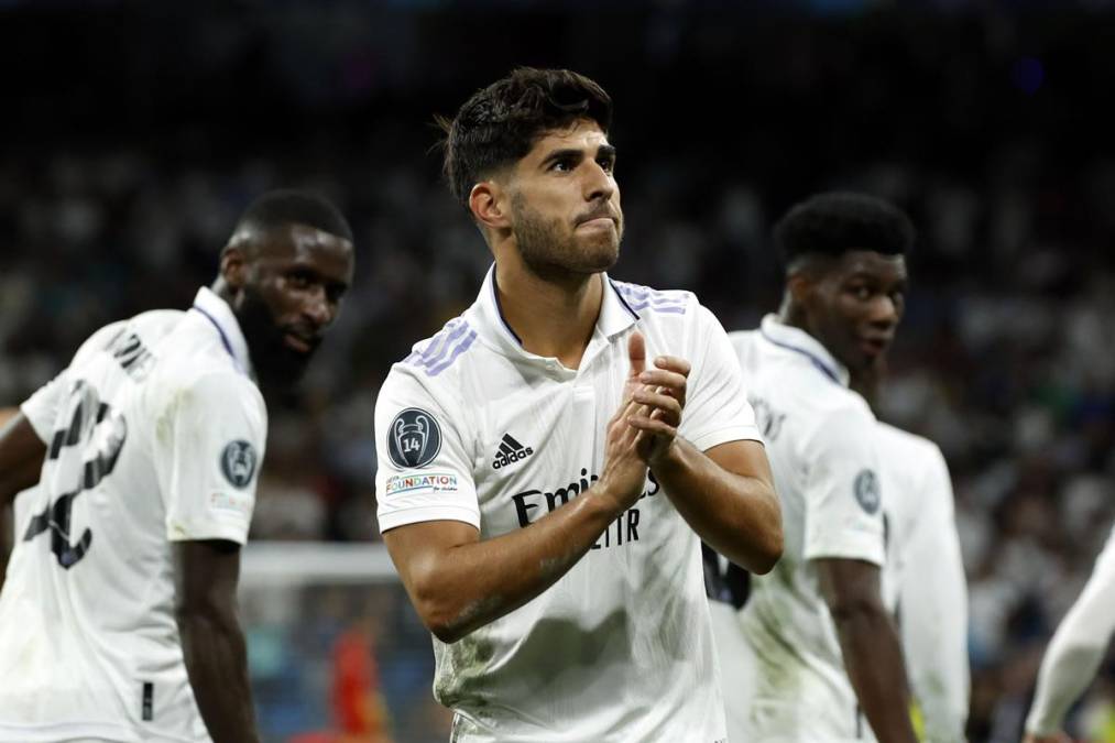 Marco Asensio marcó su primer gol de la temporada en la Champions League.