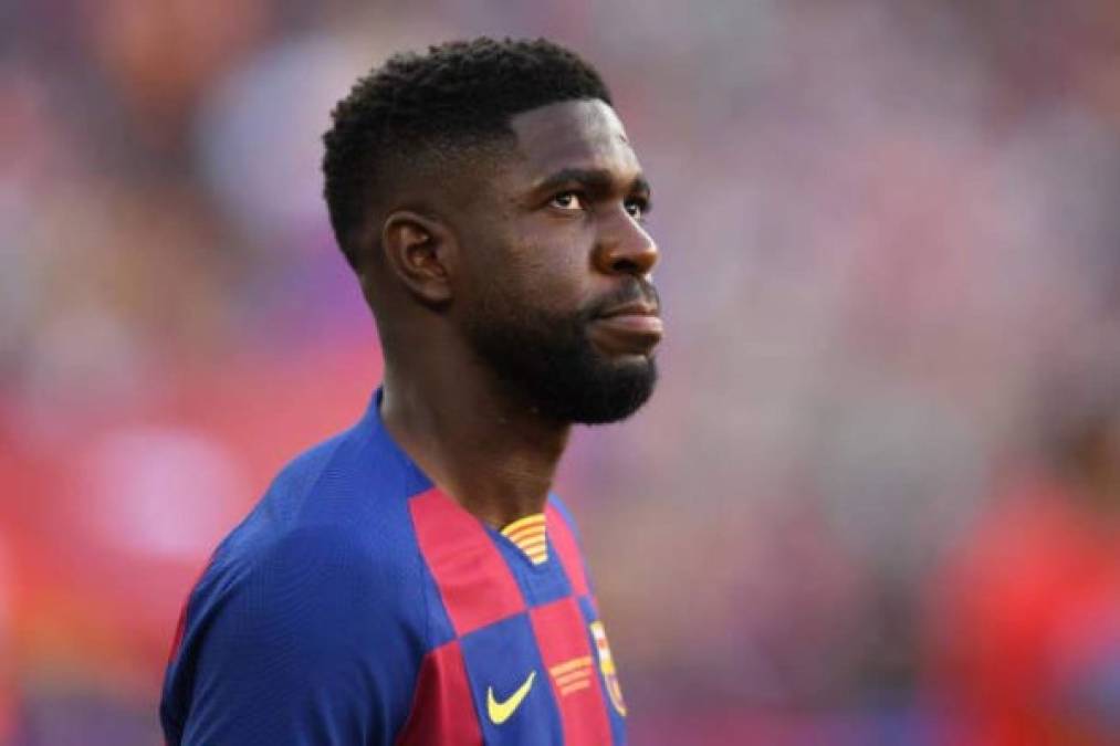 Aunque goza de la confianza de Setién, la directiva del Barcelona planea dar de baja a Samuel Umtiti. Se habla que el Manchester United lo quiere.