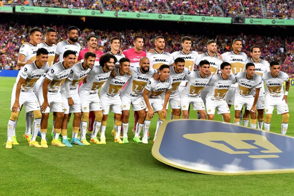 Los Pumas de México se presentaron en el Camp Nou y sufrieron una paliza de 6-0 en el Joan Gamper.