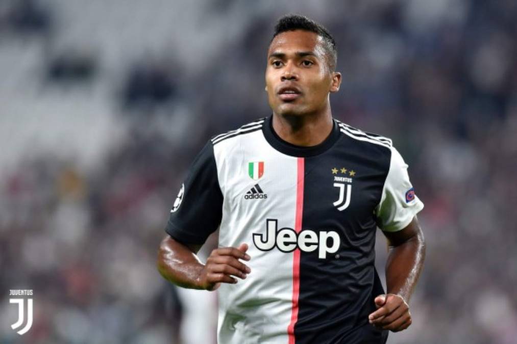 Alex Sandro: Lateral brasileño por la banda izquierda.