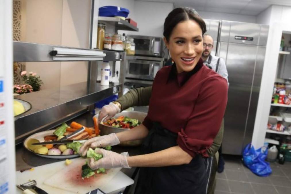 Meghan motivó a las mujeres a seguir adelante y desarrollar proyectos adicionales, como preparar bocadillos saludables para los niños y preparar comida para las personas sin hogar.