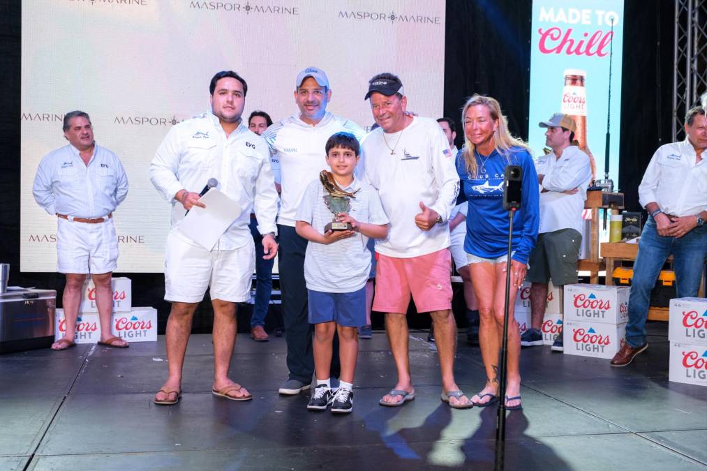 Ceremonia de premiación en el “Honduras International Billfish Open 2023”