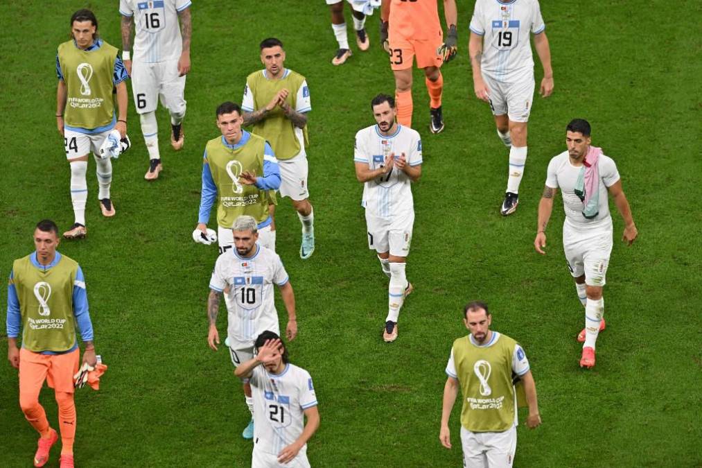 Uruguay apenas suma un punto luego de dos disputadas en el Mundial de Qatar.