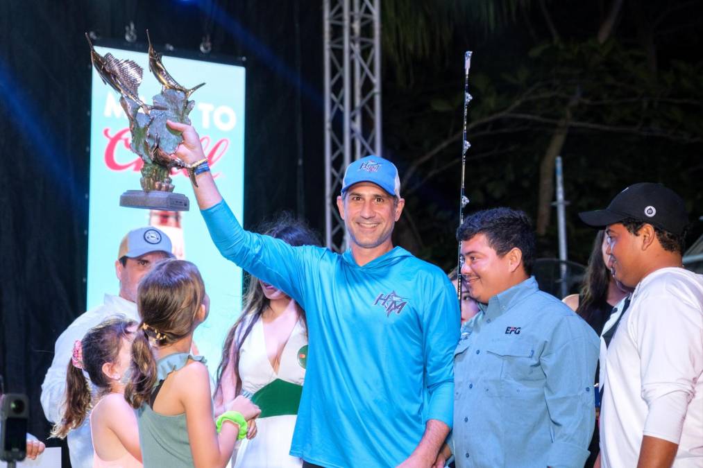 Ceremonia de premiación en el “Honduras International Billfish Open 2023”