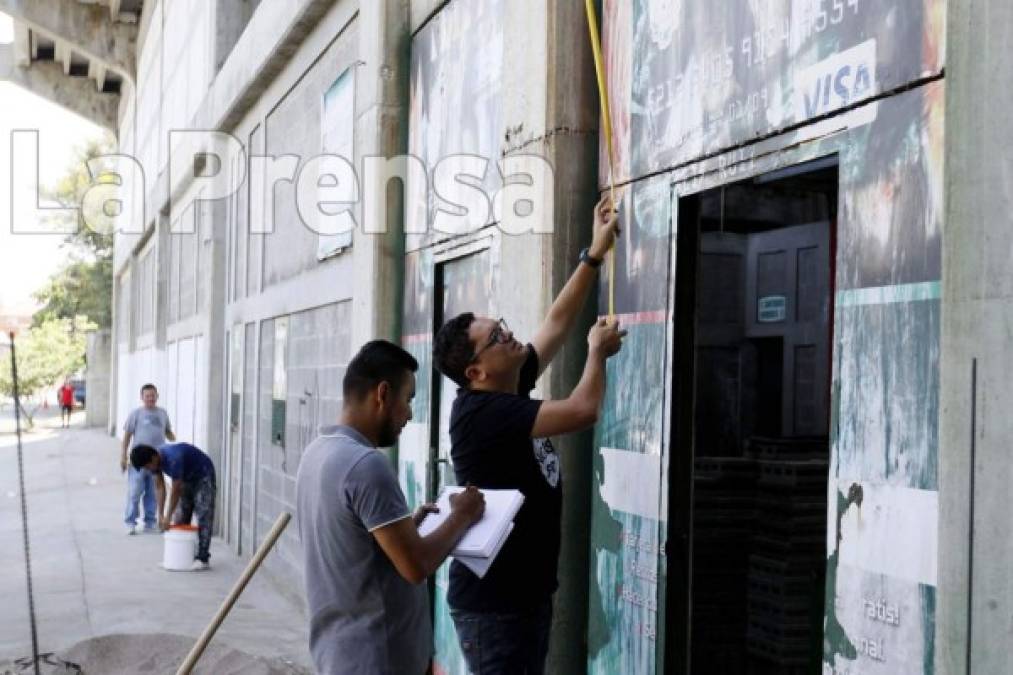 Las remodelaciones estuvieron a la orden del día en el Yankel.