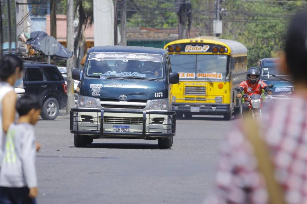 Son las rutas 2 y 7 las que hacen los recorridos más largos en la ciudad. Para el caso, la Ruta 2 hace unos seis recorridos en un día porque es muy extensa, pasando por la 33 calle, por La Pradera, por la colonia Periodista, Municipal, La Satélite, San Carlos de Sula, barrio Cabañas, Medina y otras zonas.