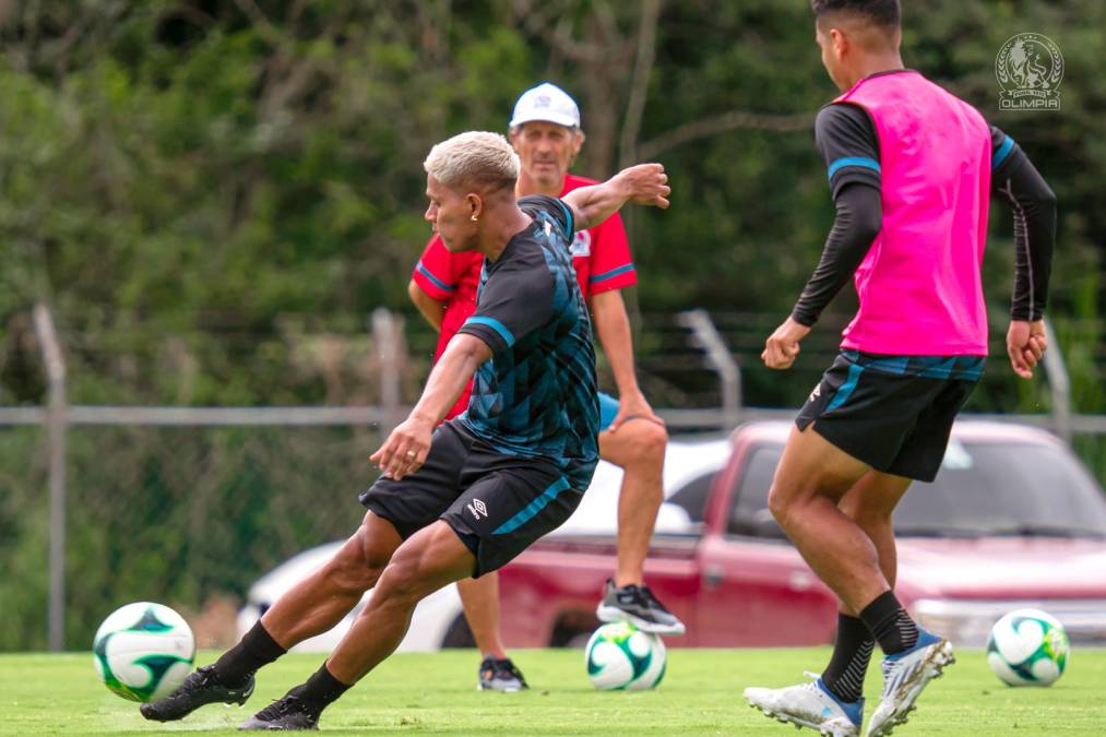 ¡Con todo! Pedro Troglio confirma el 11 titular de Olimpia ante Motagua en semifinales de Liga Concacaf