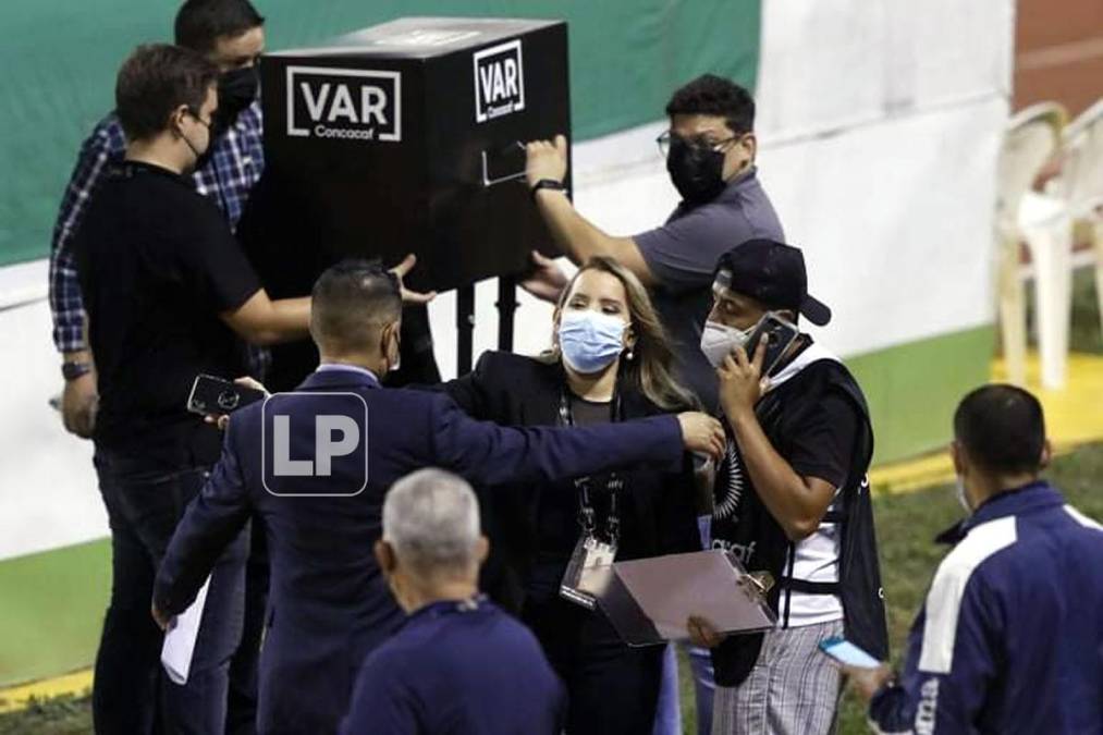 En los partidos de la Concachampions se está contanto ya con el uso del videoarbitraje.