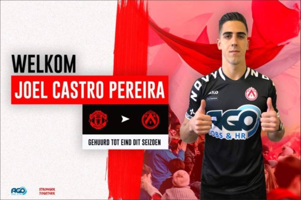 Joel Pereira, portero del Manchester United, jugará a préstamo en el equipo belga KV Cortrique para el resto de la temporada 2018/19.