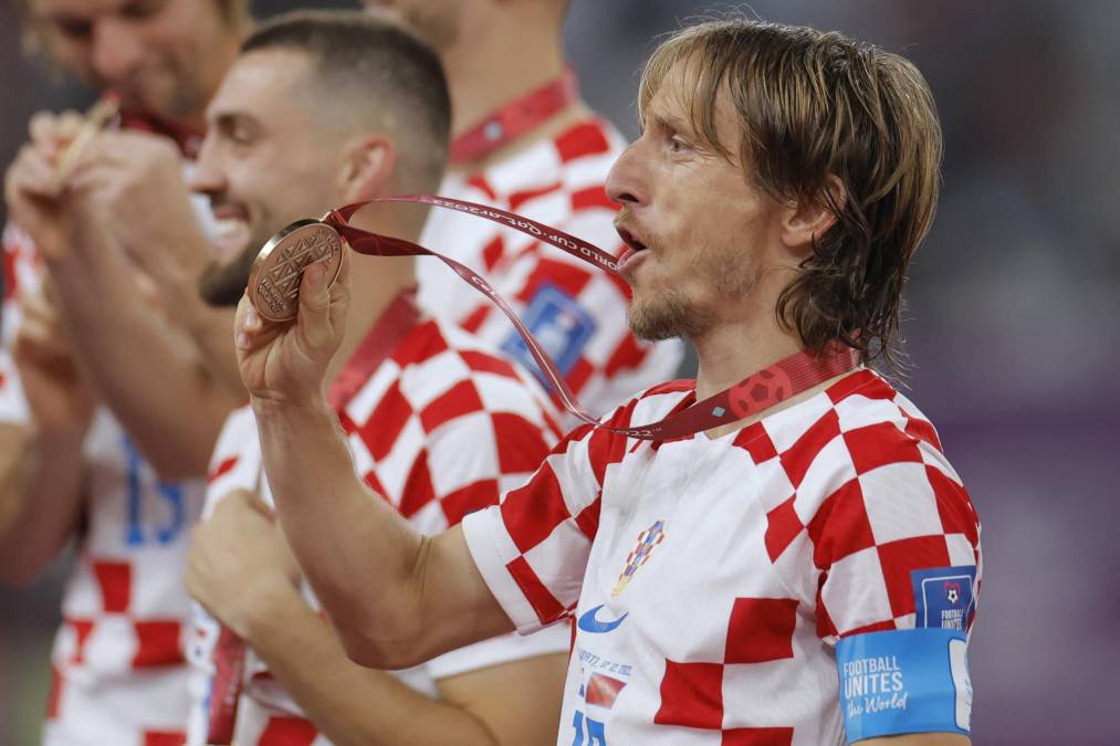 El nombre de Luka Modric, quedará guardado en los libros de Croacia, un ídolo de su selección.