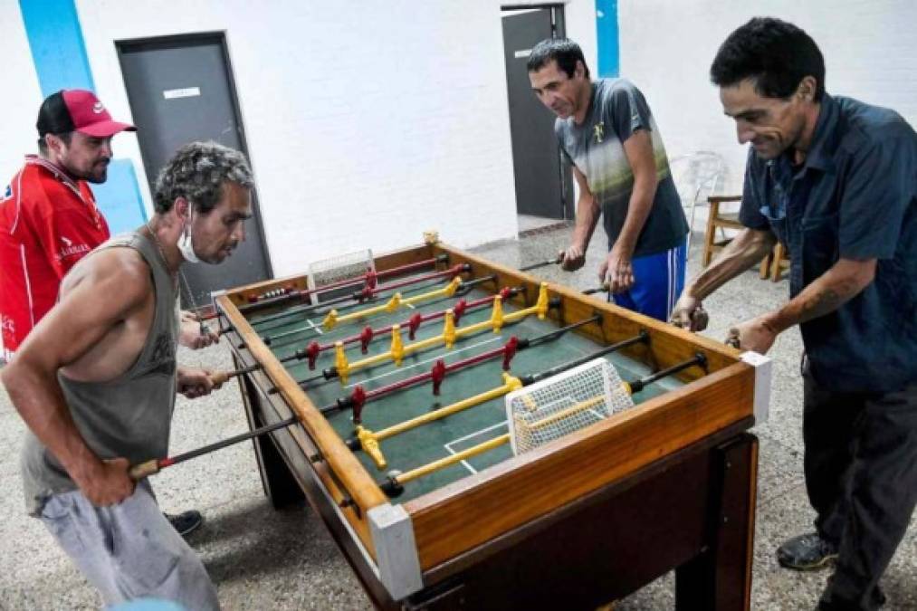 Diversión. Las personas tendrán a su disposición una tabla de tenis de mesa y un futbolito.