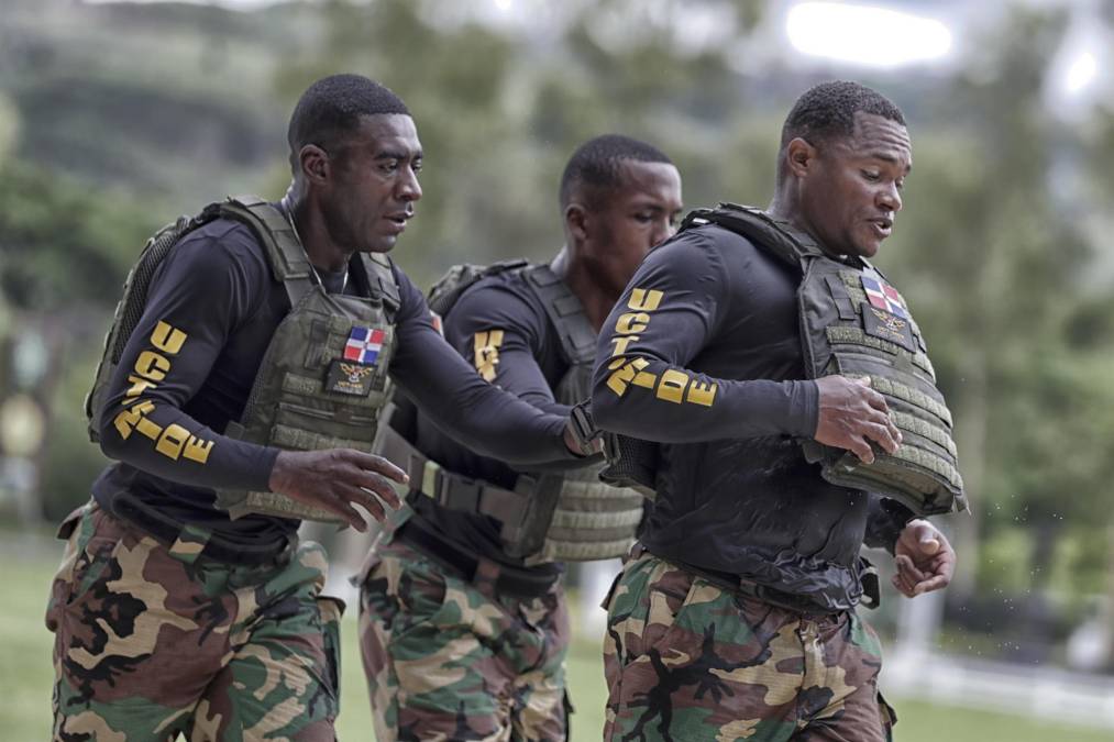 Comando de Fuerzas Especiales de República Dominicana. Fotografía: EFE