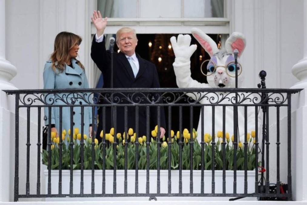 Trump aprovechó el discurso de Pascua para alardear sobre sus logros en economía.
