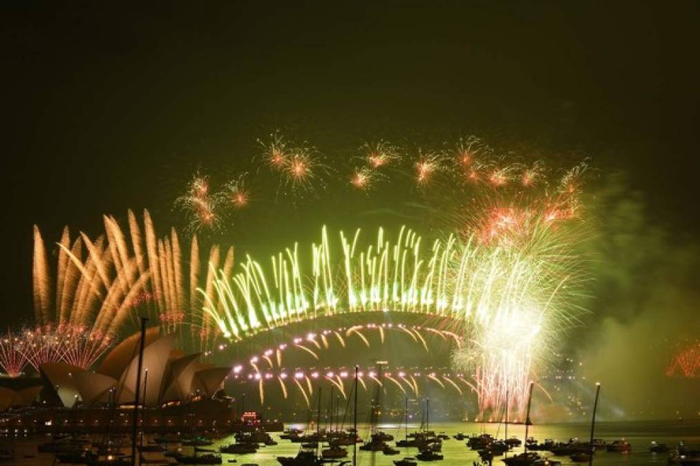 Fotos: Los primeros países que recibieron el Año Nuevo 2021
