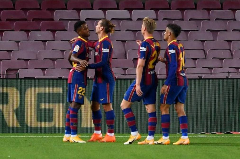 Los siete ‘señalados’ de Koeman tienen sus peculiaridades. Cabe señalar que el Barcelona ha ganado dos partidos, empatado uno y no ha perdido en el inicio de la Liga de España.