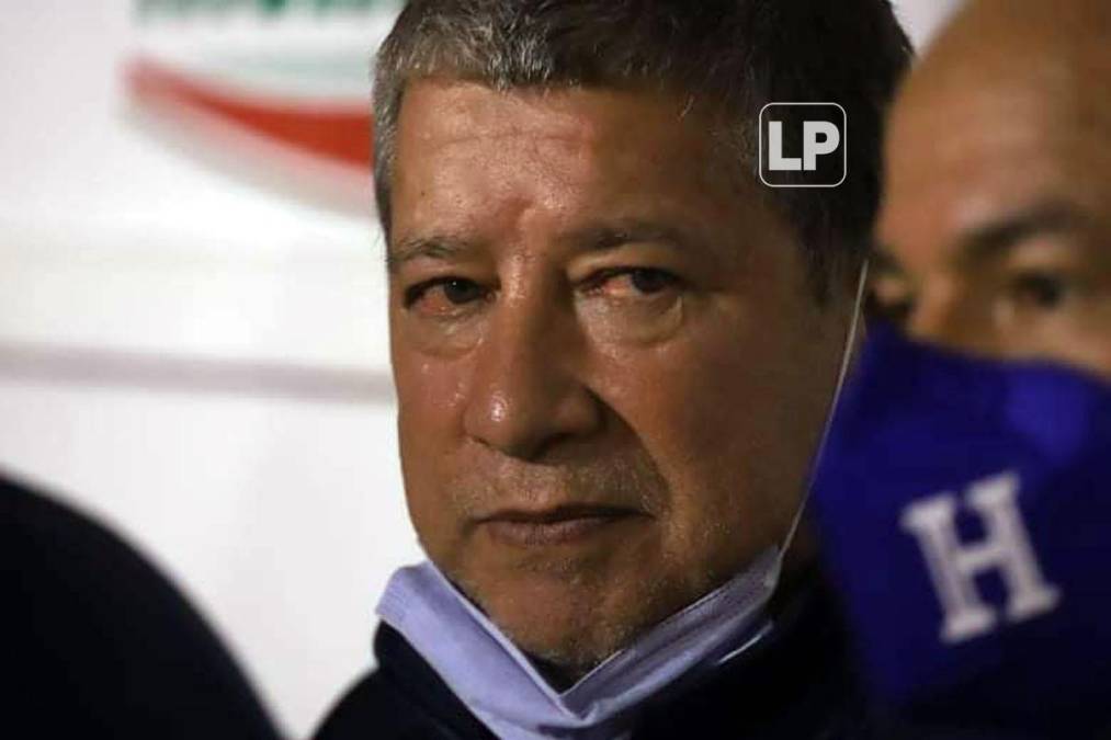 El rostro de tristeza del ‘Bolillo‘ Gómez. El entrenador colombiano estaba al borde de las lágrimas.