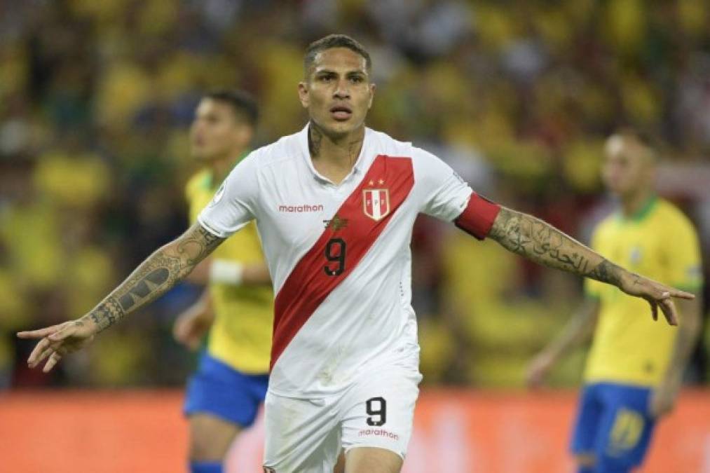 Paolo Guerrero fue el único jugador en anotarle un gol en esta Copa América a la selección de Brasil.