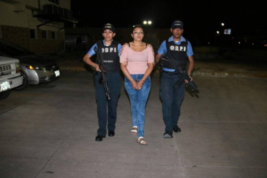 Castillo García será remitida por el delito de facilitación de los medios para el tráfico ilícito de estupefaciente.