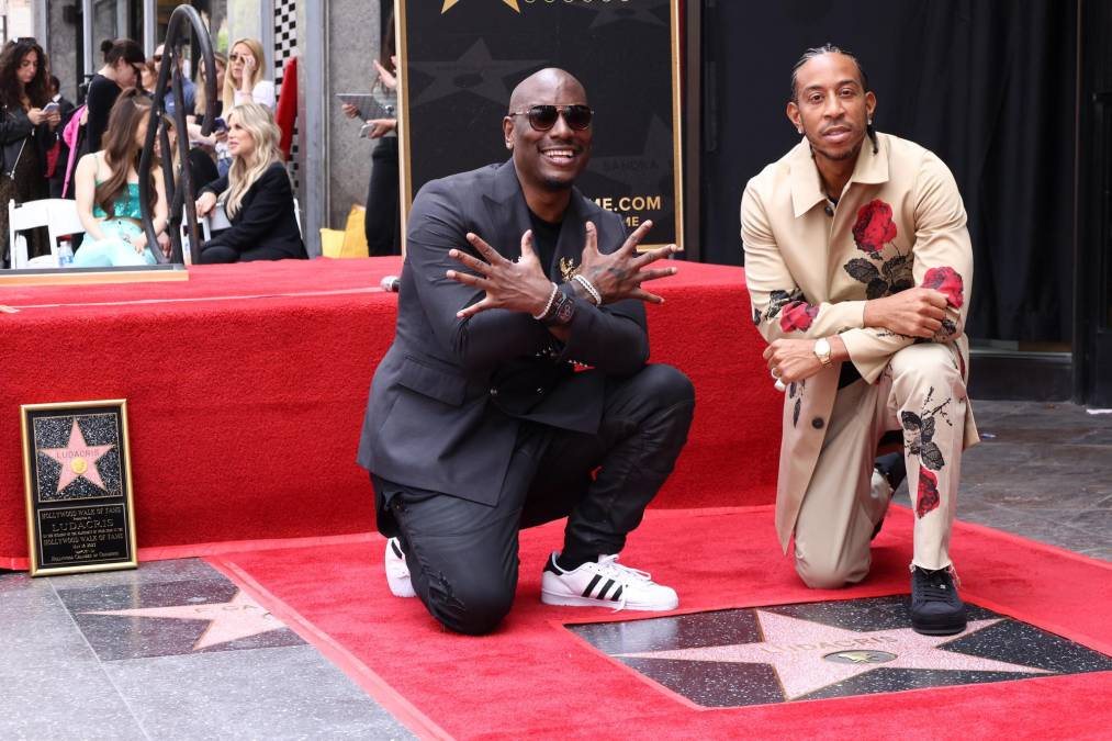 La estrella de Ludacris es la 2756 en el Paseo de la Fama de Hollywood y se otorgó en la categoría de películas. Está ubicado en 6426 Hollywood Boulevard. Su gran amigo y compañero Tyrese Gibson también le acompañó en el evento.