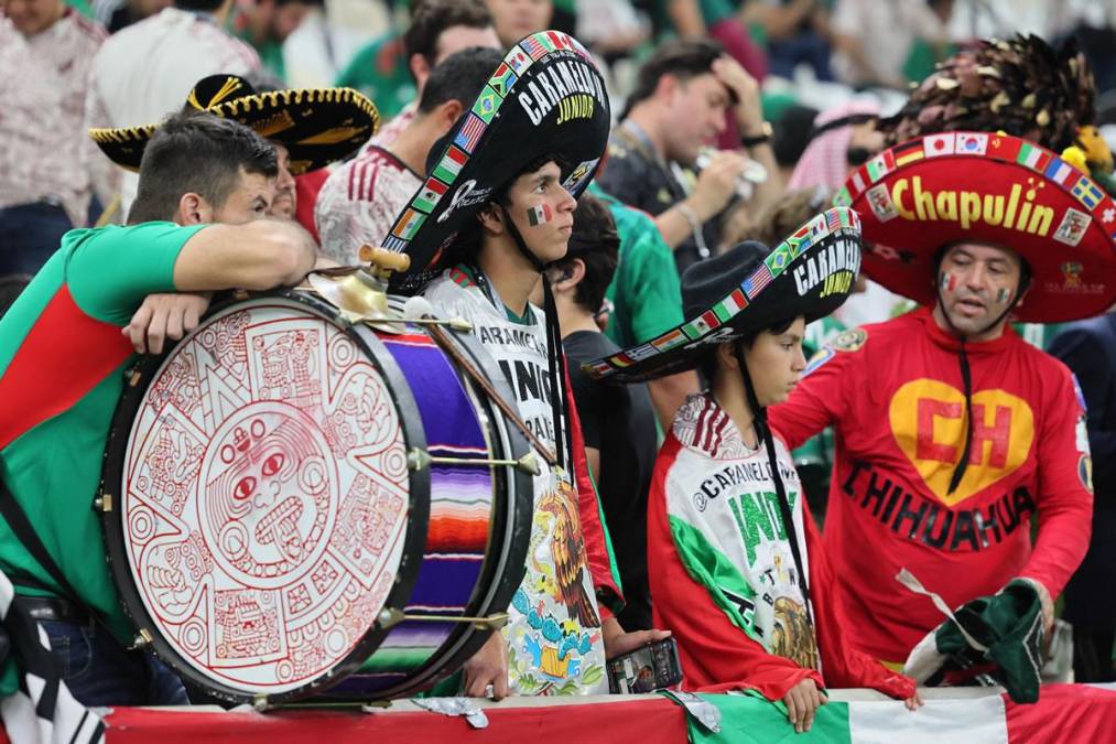 Los aficionados mexicanos terminaron tristes por la eliminación del Tricolor en el Mundial de Qatar 2022.