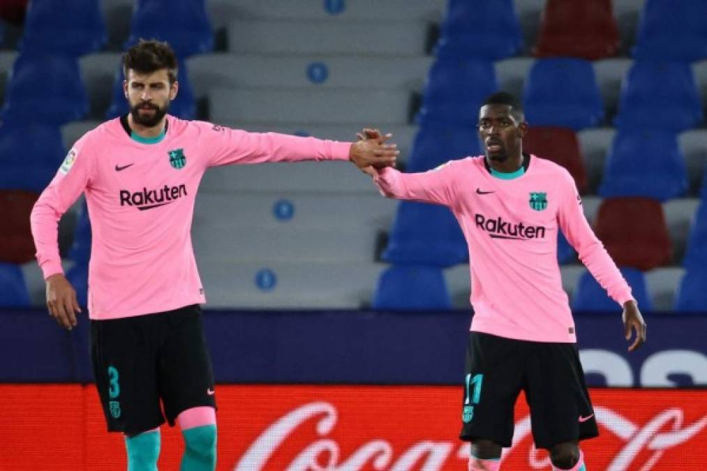 Gerard Piqué: Según informa Mundo Deportivo, el defensor español podría ser vendido por el Barcelona de cara a la próxima campaña. El portal señala que en el cuadro culé ya no lo consideran como un jugador clave. Foto AFP.