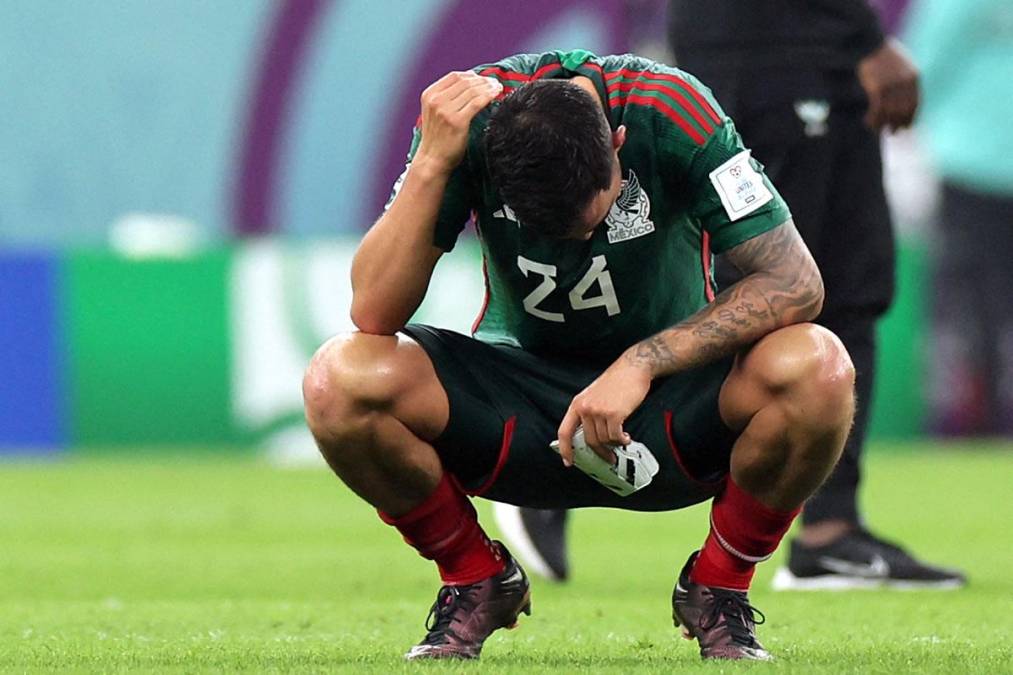 Llanto y dolor: la tristeza de México por eliminación en Qatar