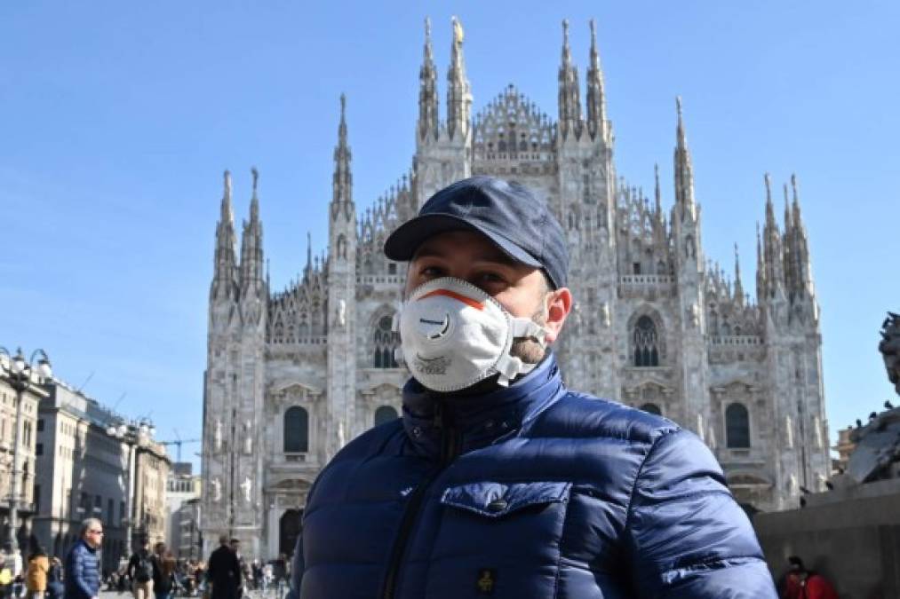 Pánico y confusión en Italia por epidemia de coronavirus