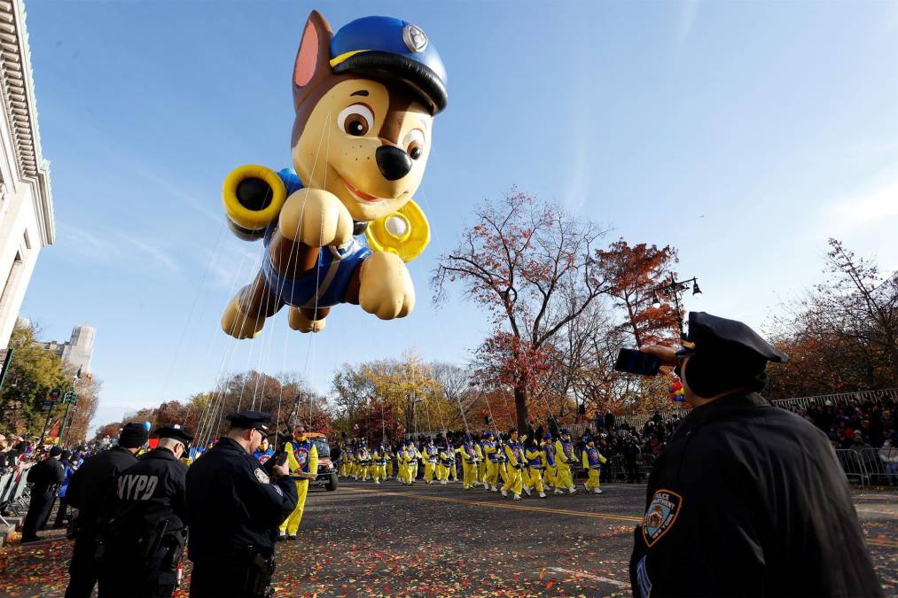 Regresa el desfile de Día de Acción de Gracias de Macy’s con los globos gigantes