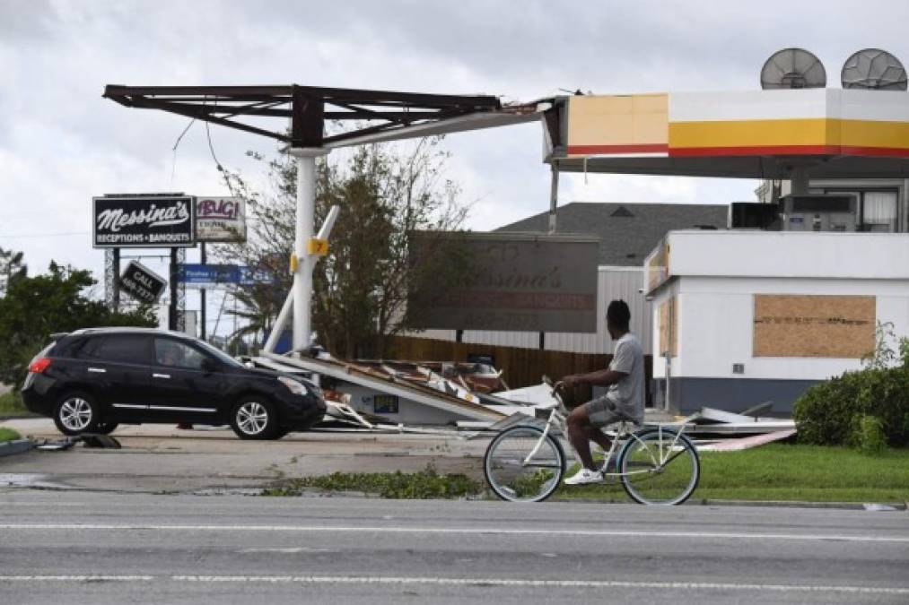 Primeras imágenes de la devastación en Luisiana por el potente huracán Ida