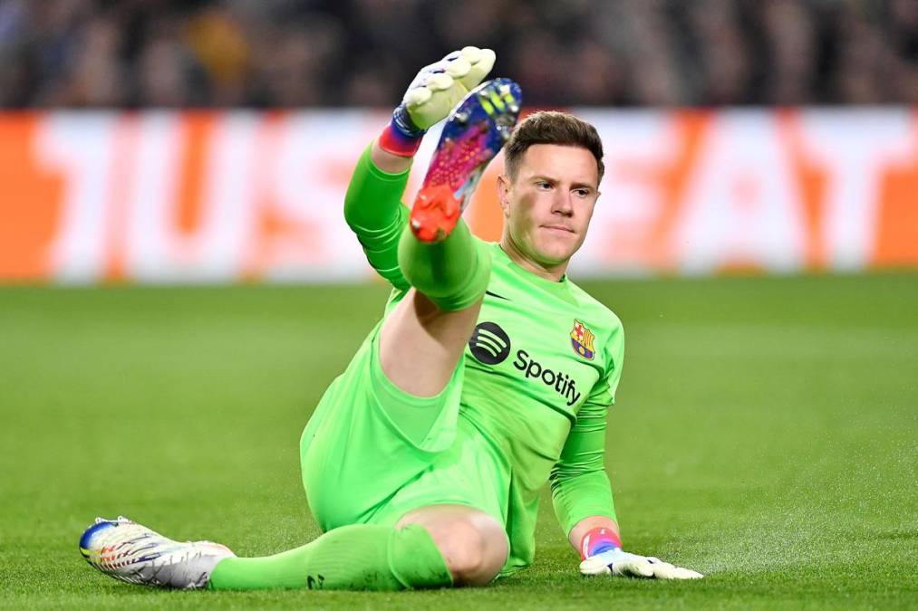 Marc-André ter Stegen fue figura del Barcelona, salvó varias ocasiones del Manchester United.