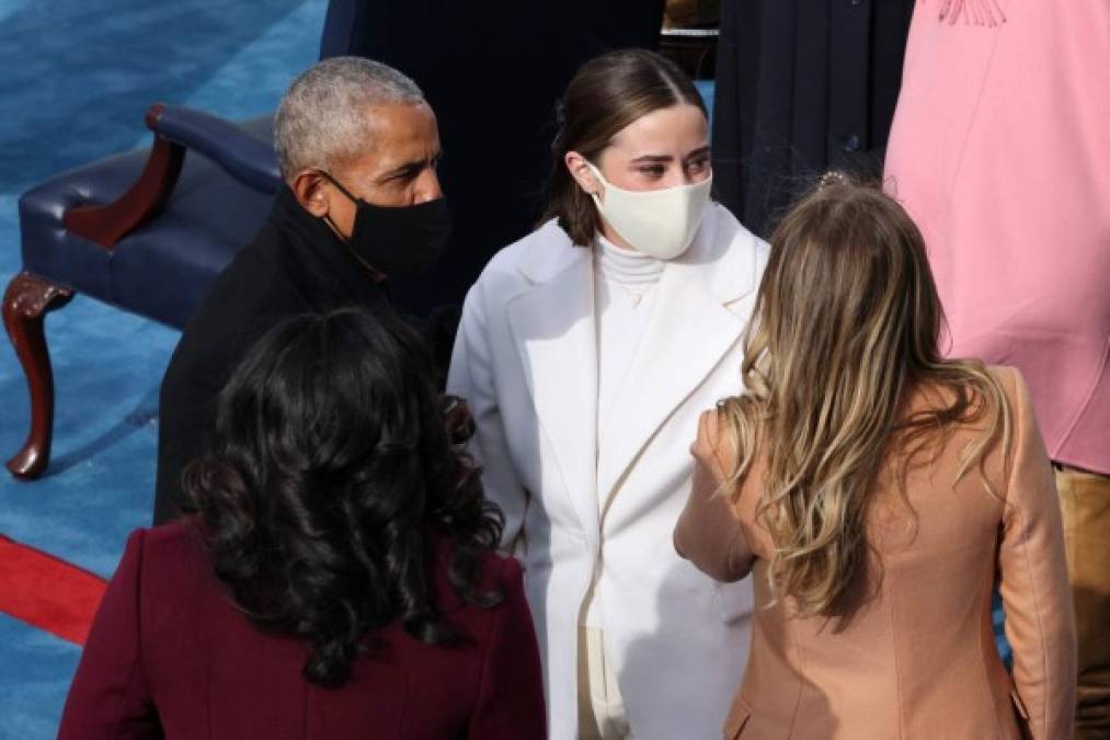 Las nietas de Biden son muy cercanas a los Obama y sus hijas, Malia y Sasha.