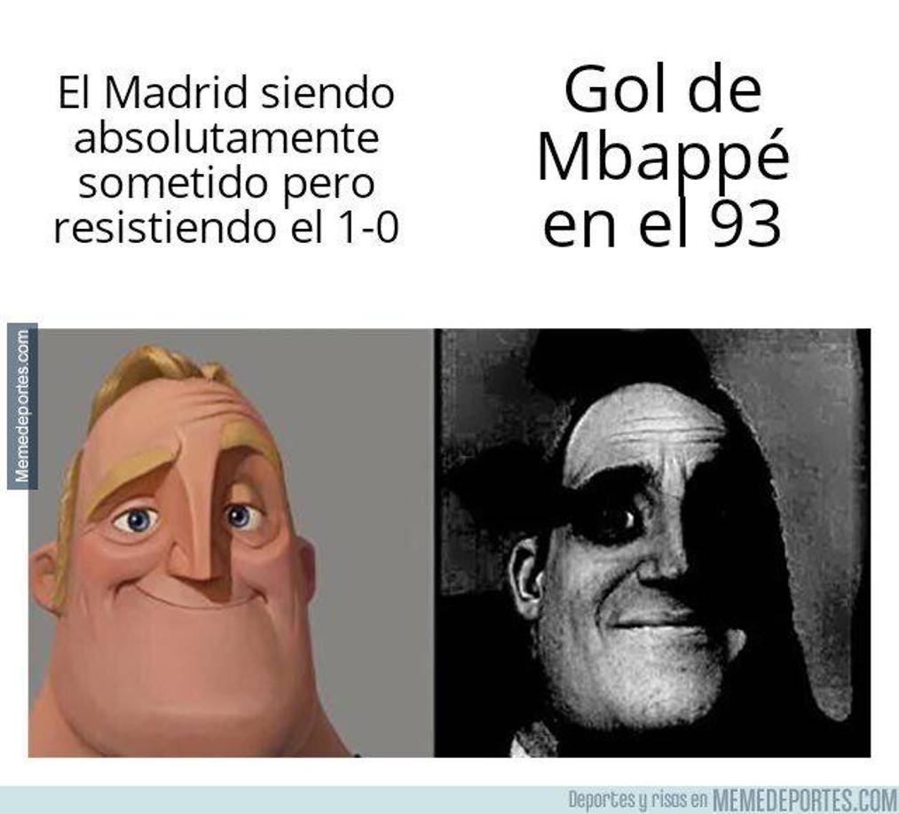 Mbappé y Messi protagonistas: Los mejores memes que dejó el PSG vs Real Madrid