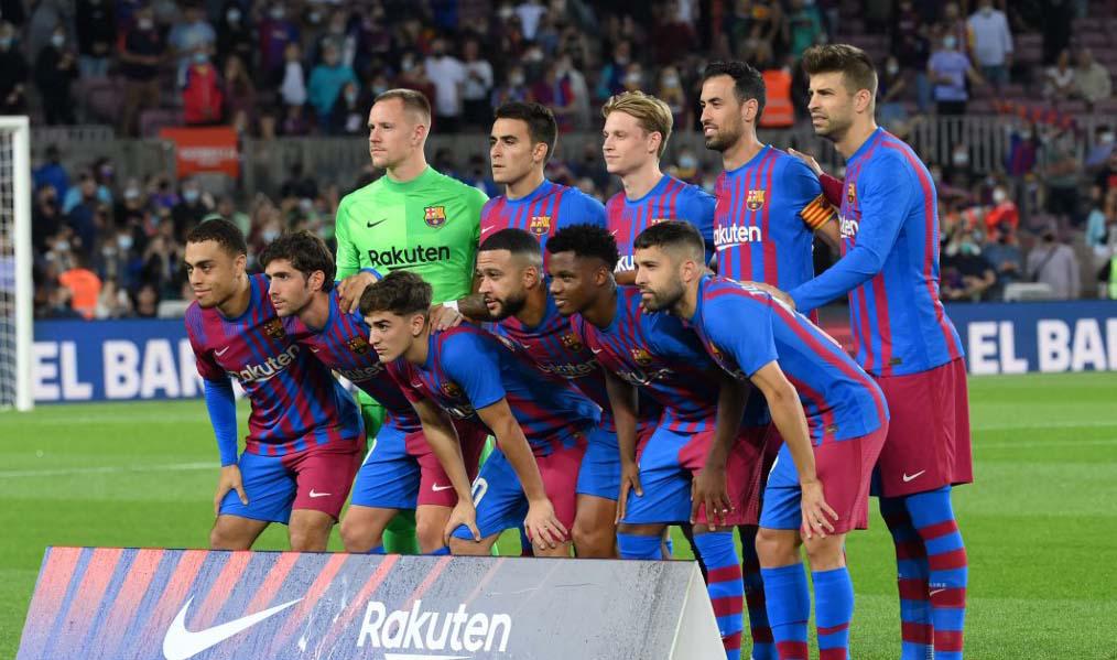 El 11 titular del FC Barcelona que mandó a la cancha Ronald Koeman ante Valencia.