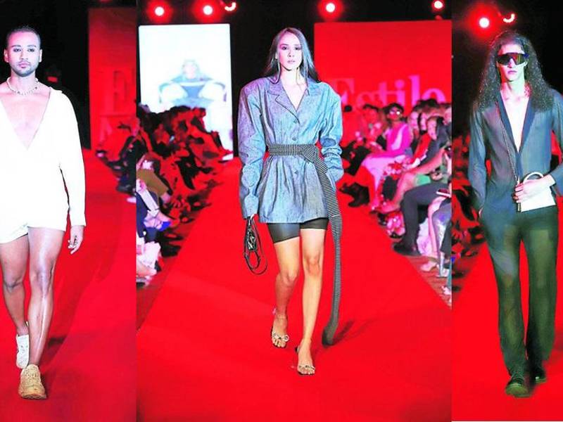 El diseñador Abraham Pachecho abrió la jornada de ESTILO Moda con una colección urbana que incluye piezas básicas para lucir donde quiera que vaya.