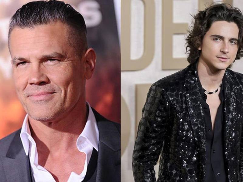 Josh Brolin, que se hizo mundialmente famoso por interpretar a Thanos en la saga de Los Vengadores, comparte escena con Timothée Chalamet en la película Dune I y II..