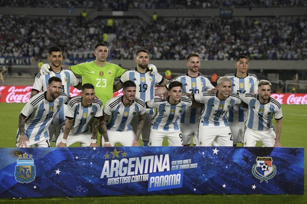 Este fue el 11 titular de Argentina que volvió a la actividad tras ganar el Mundial de Qatar 2022.