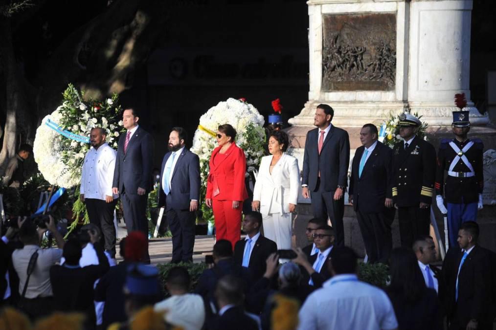 Xiomara Castro encabeza desfiles de independencia