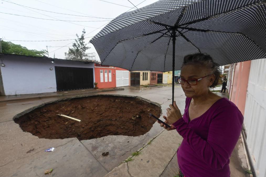 ¡Estragos en Tegucigalpa! Así amaneció hoy la capital hondureña tras intensas lluvias