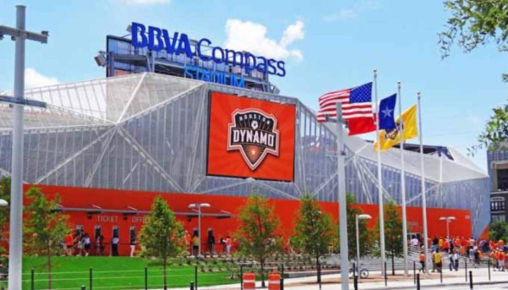 El BBVA Compass Stadium es la casa del club Houston Dynamo de la MLS. Aquí juegan los hondureños Maynor Figueroa, Boniek García, Alberth Elis y Romell Quioto.