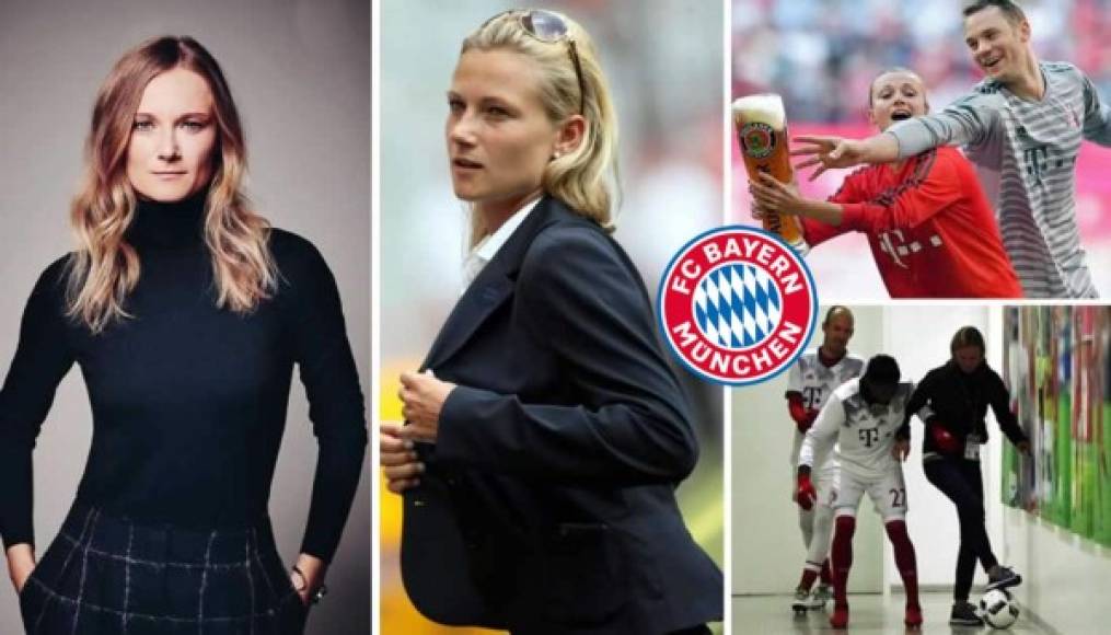Hoy presentamos a Kathleen Krüger, la mujer que sostiene al gigante alemán Bayern Múnich. Ella es una de las responsables del éxito del equipo bávaro y es la mente maestra detrás de la goleada que le metieron al Barcelona en la Champions League. ¡Conócela!