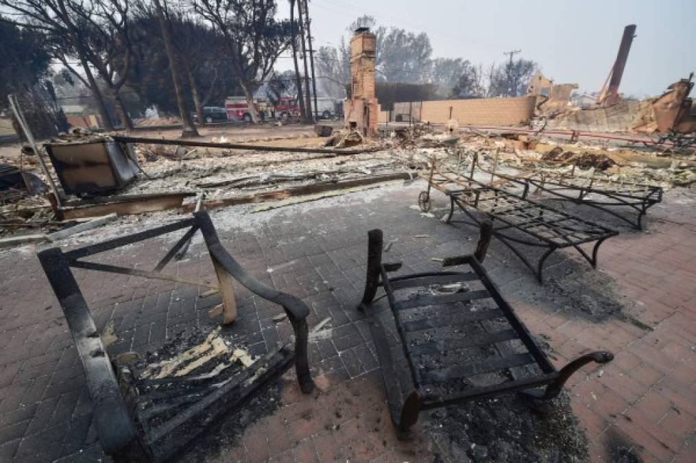 La mayoría de los edificios ardieron en la localidad de Paradise, de unos 26,000 habitantes.