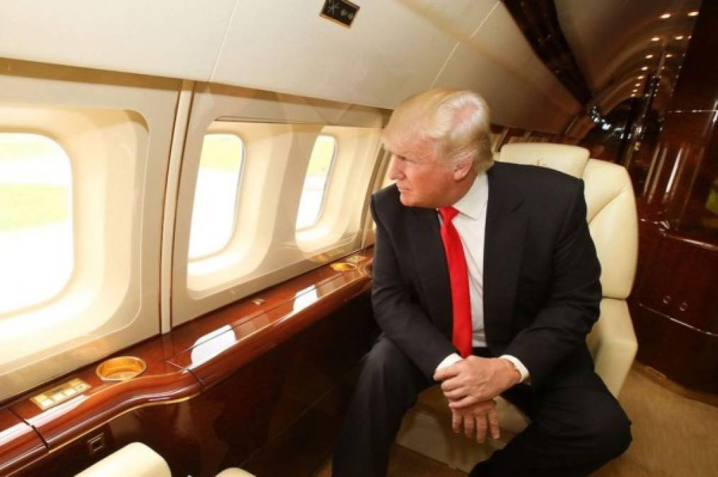 Donald Trump es el único candidato presidencial de Estados Unidos dueño de su propio avión.