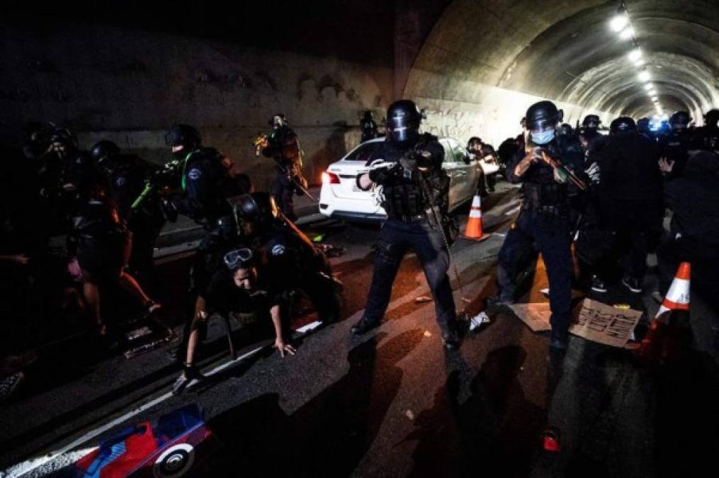 Con gritos de 'Las vidas de los negros importan' y 'Sin justicia, no hay paz', las manifestaciones se repitieron en en varias ciudades.