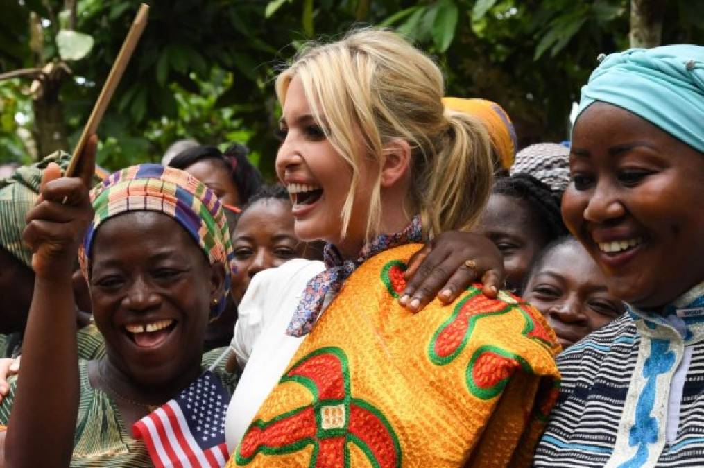 Ivanka Trump, hija y asesora del mandatario estadounidense, Donald Trump, está disfrutando a lo grande su gira por varios países africanos donde promueve un programa enmarcado en la Iniciativa Global para el Desarrollo y la Prosperidad de las Mujeres.
