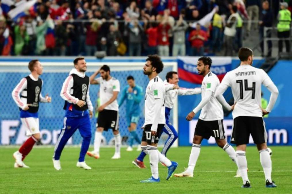 La Selección de Egipto ya está fuera de Rusia 2018.