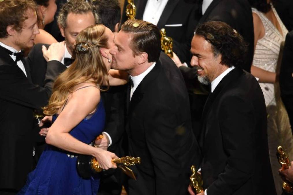 Leonardo DiCaprio, Brie Larson, Alejandro González Iñárritu.