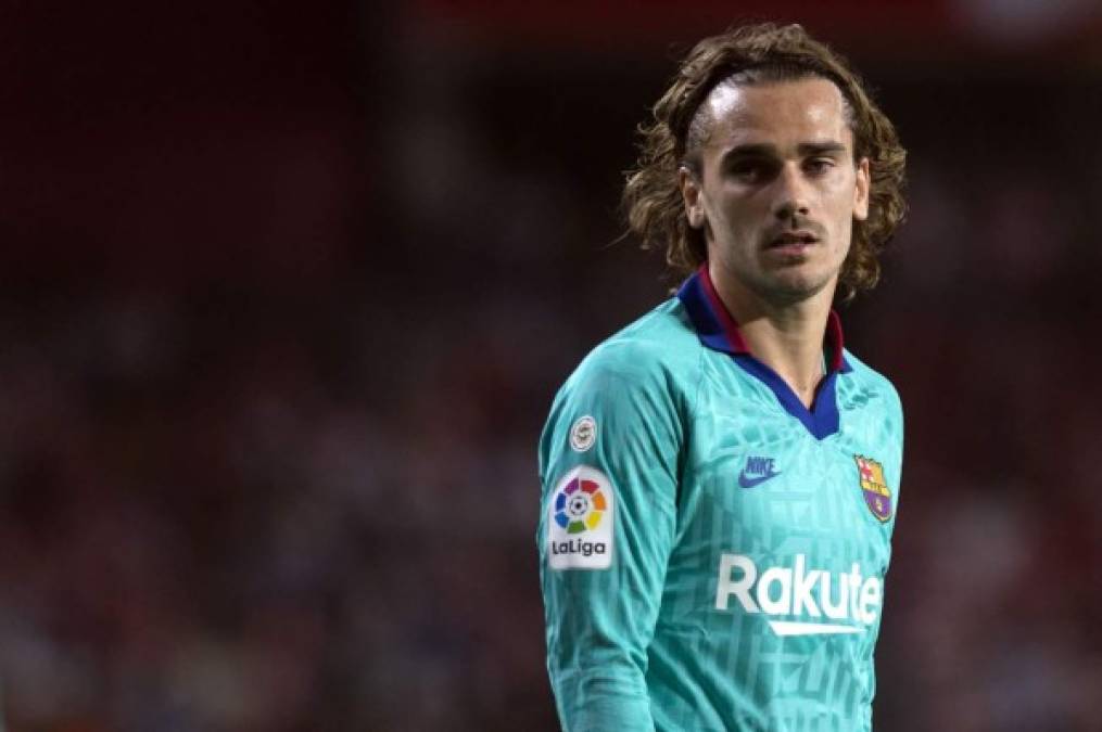 Griezmann fue titular y decepcionó en otro partido del Barcelona.