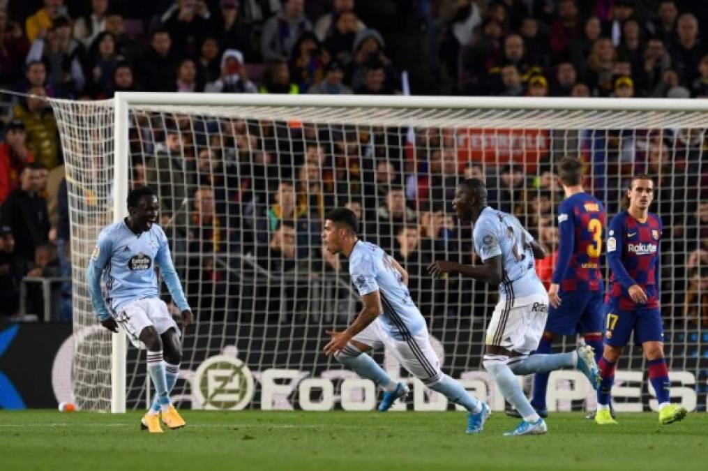 El Celta de Vigo por intermedio de Lucas Olaza también se destapó con un golazo de tiro libre. El uruguayo marcó lo que era el empate parcial, al final fueron goleados.